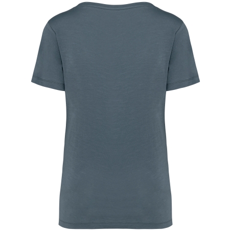 T-shirt écoresponsable slub femme