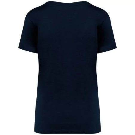 T-shirt écoresponsable slub femme