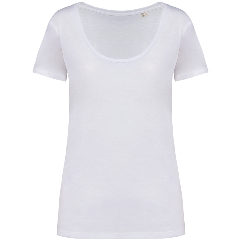 T-shirt écoresponsable slub femme