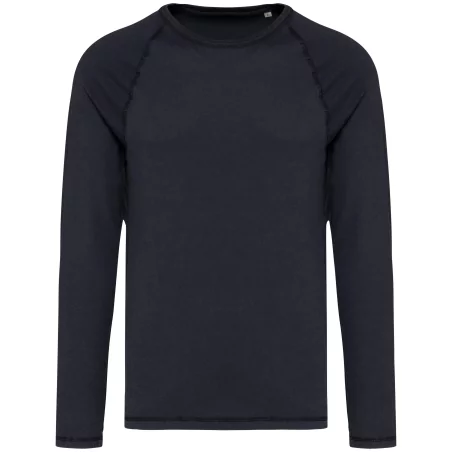 T-shirt écoresponsable raglan manches longues homme