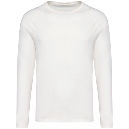 T-shirt écoresponsable raglan manches longues homme