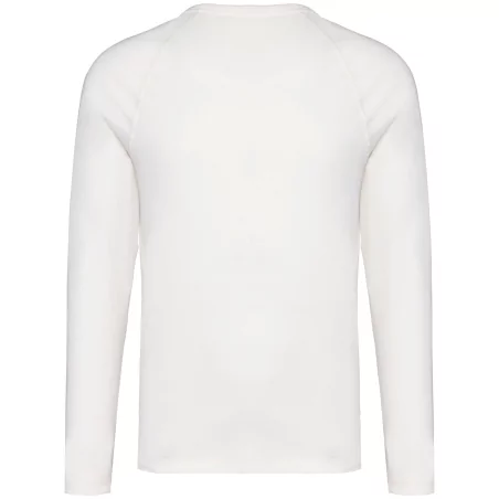 T-shirt écoresponsable raglan manches longues homme