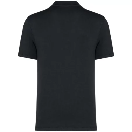 Polo écoresponsable délavé en jersey homme
