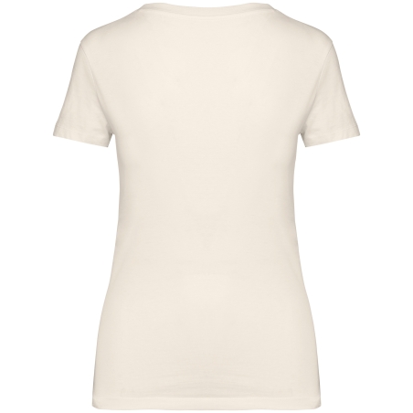 T-shirt écoresponsable col V femme