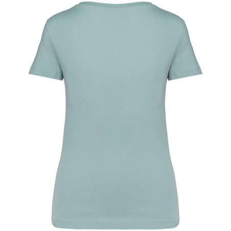 T-shirt écoresponsable col V femme