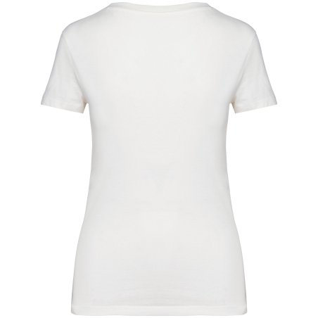 T-shirt écoresponsable col V femme