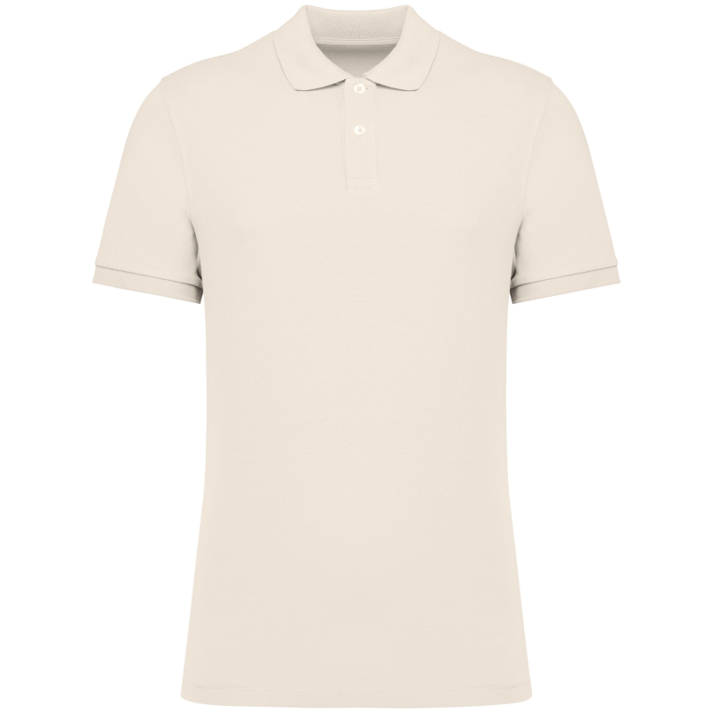 Polo écoresponsable maille piquée homme