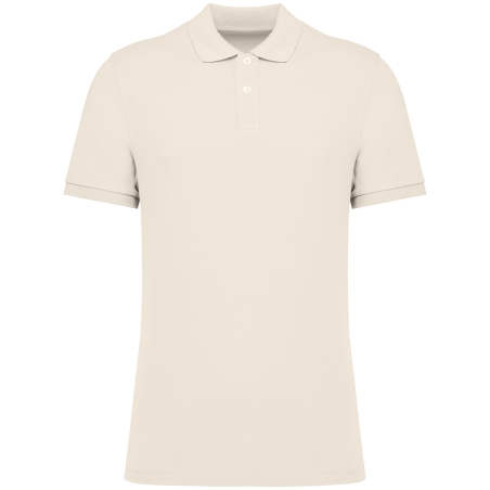 Polo écoresponsable maille piquée homme