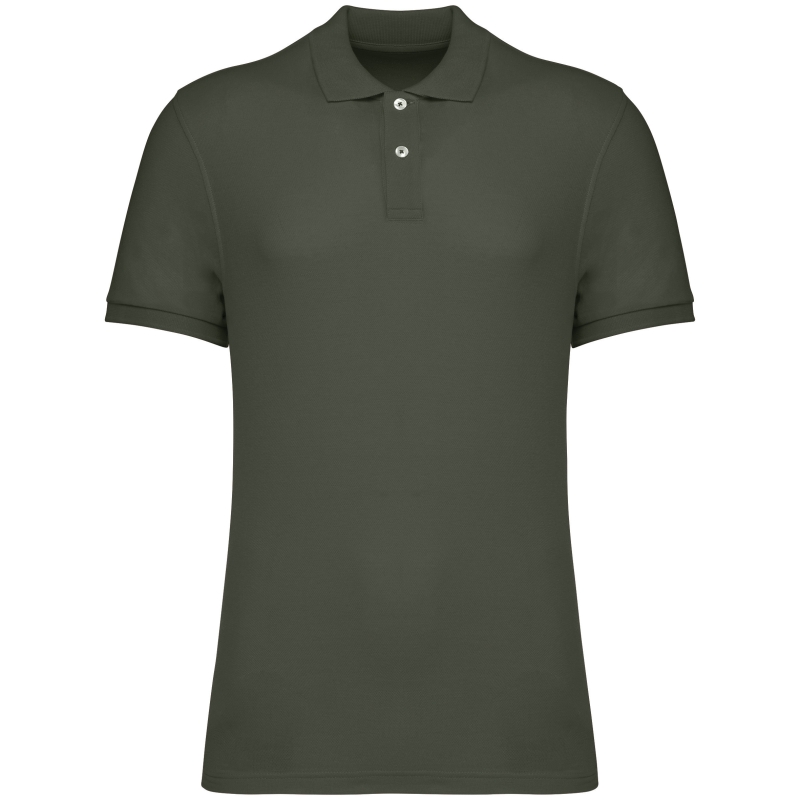 Polo écoresponsable maille piquée homme