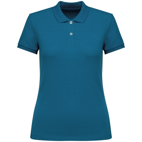 Polo écoresponsable maille piquée femme