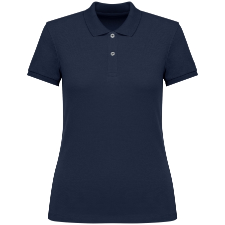 Polo écoresponsable maille piquée femme