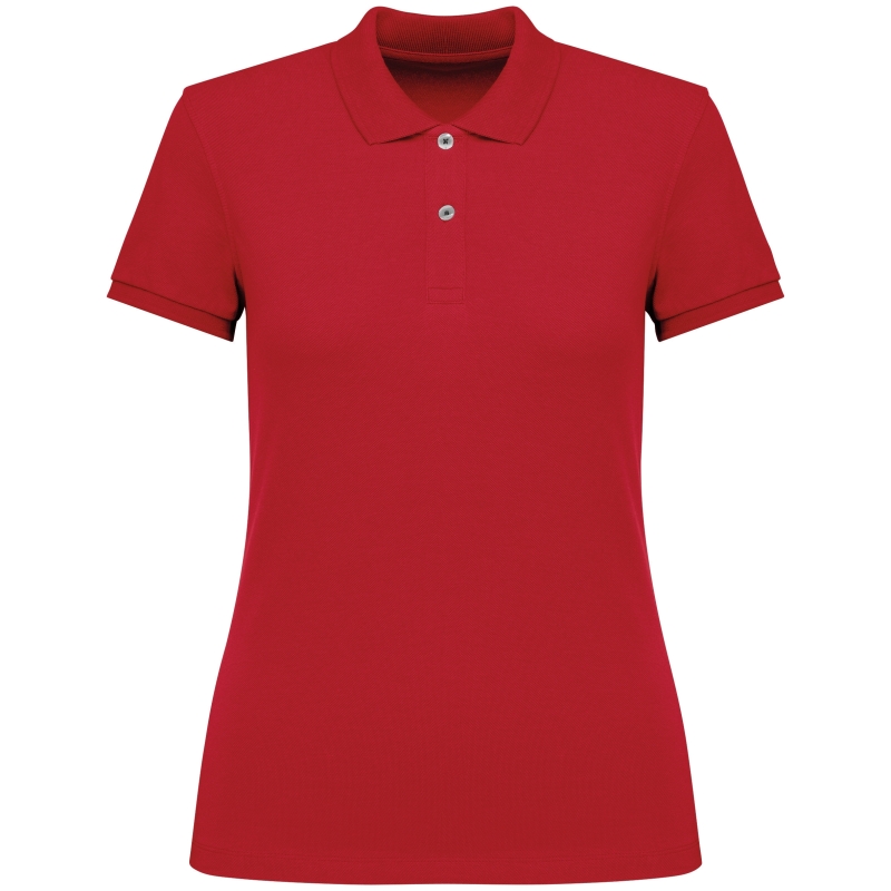 Polo écoresponsable maille piquée femme