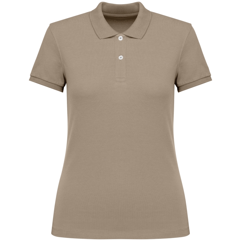 Polo écoresponsable maille piquée femme