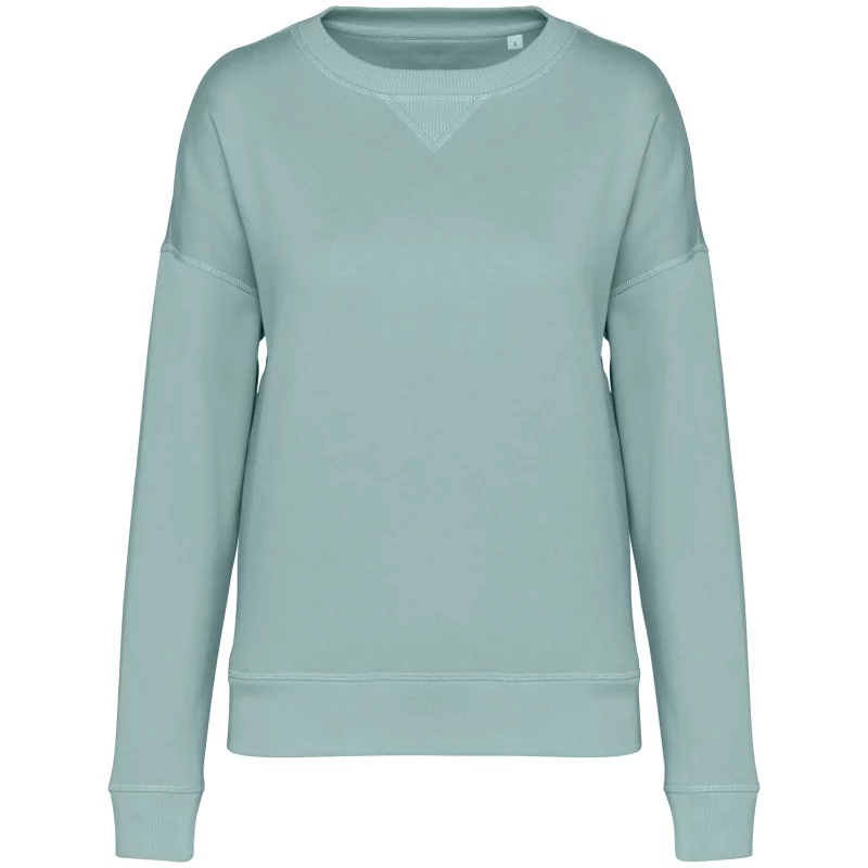 Sweat-shirt écoresponsable à épaules tombantes femme