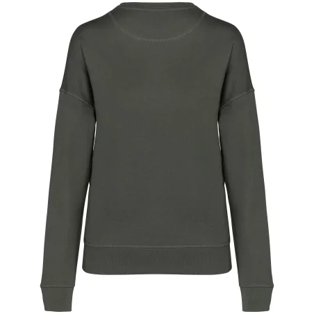 Sweat-shirt écoresponsable à épaules tombantes femme