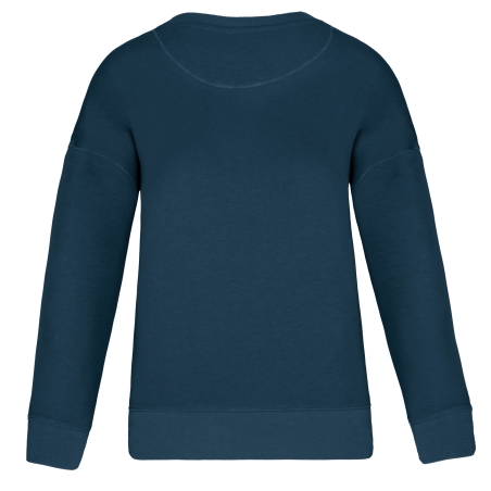 Sweat-shirt écoresponsable à épaules tombantes femme