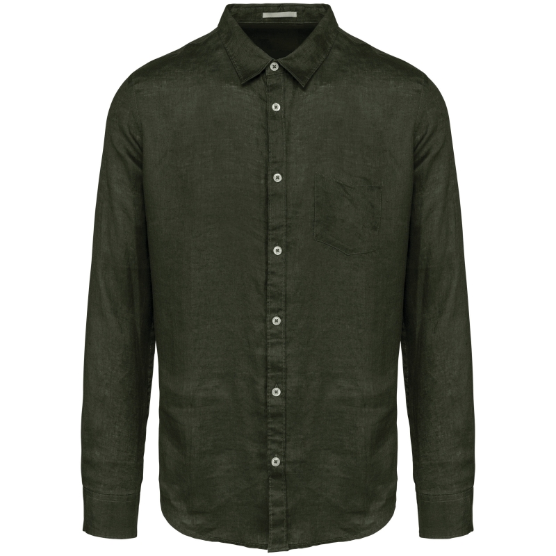 Chemise en lin homme