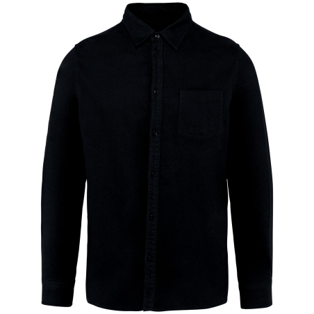 Chemise écoresponsable en flanelle homme