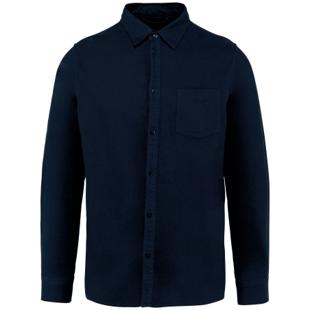 Chemise écoresponsable en flanelle homme