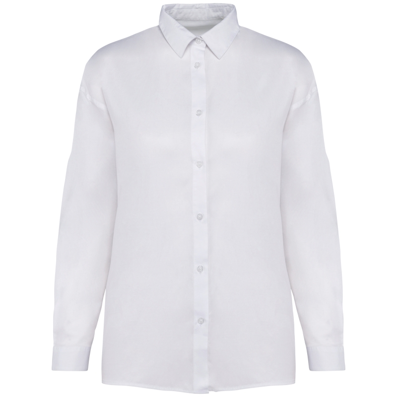 Chemise écoresponsable en lyocell femme