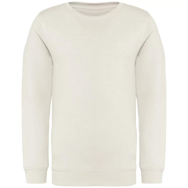 Sweat-shirt écoresponsable à col rond enfant
