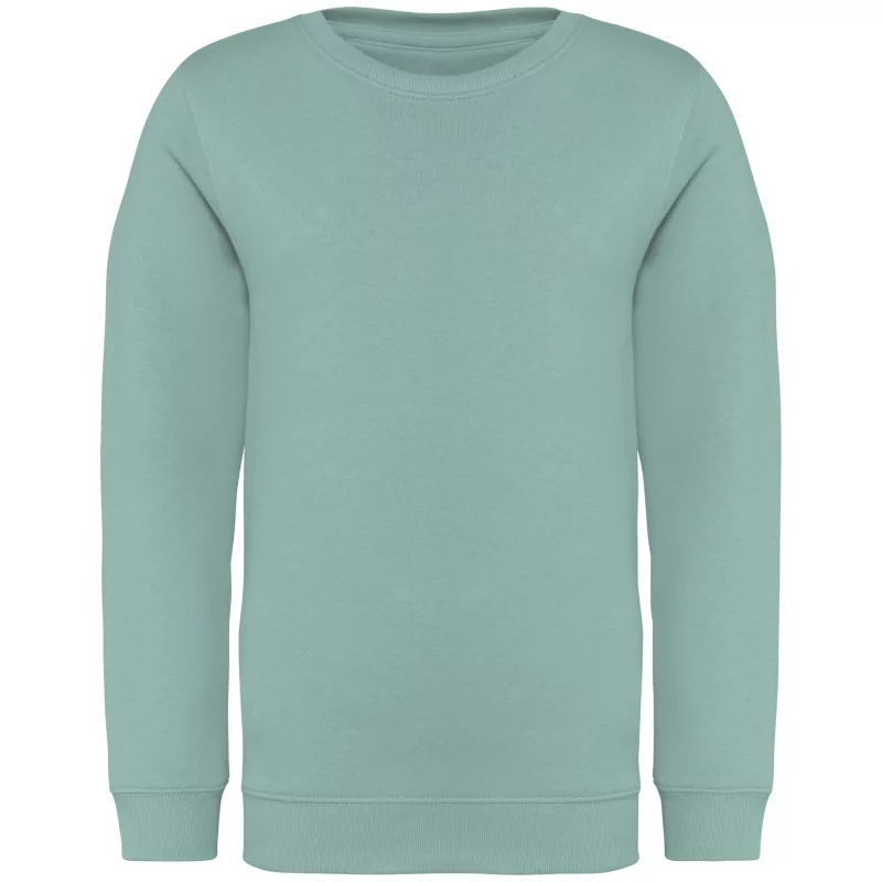 Sweat-shirt écoresponsable à col rond enfant