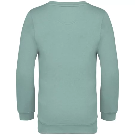 Sweat-shirt écoresponsable à col rond enfant