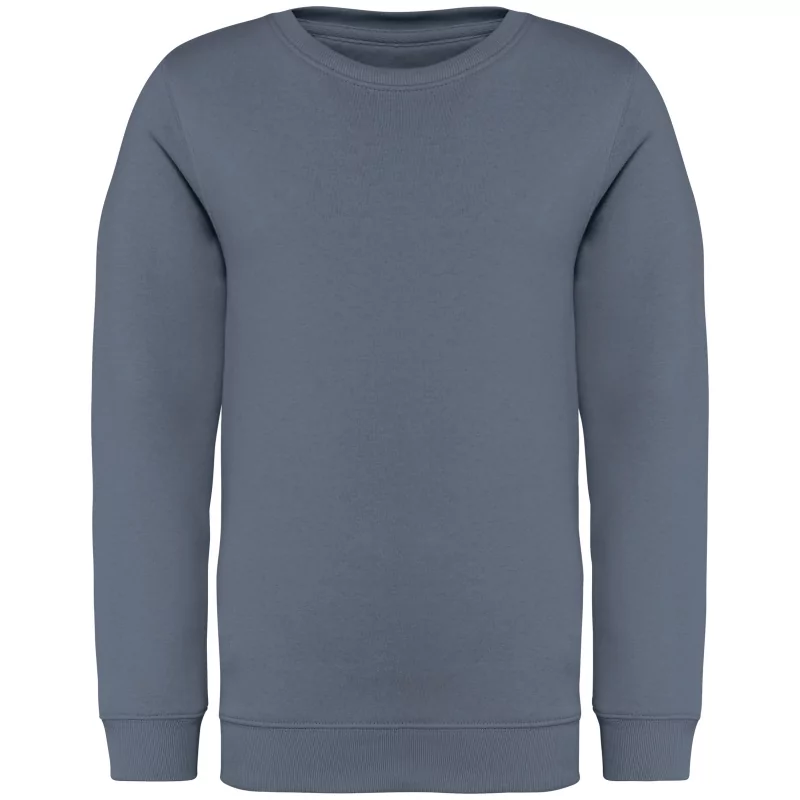 Sweat-shirt écoresponsable à col rond enfant