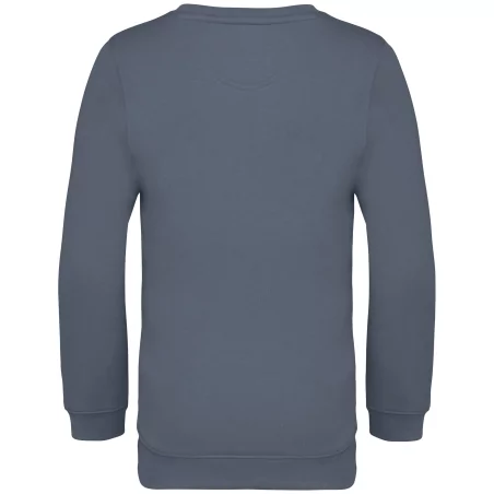 Sweat-shirt écoresponsable à col rond enfant