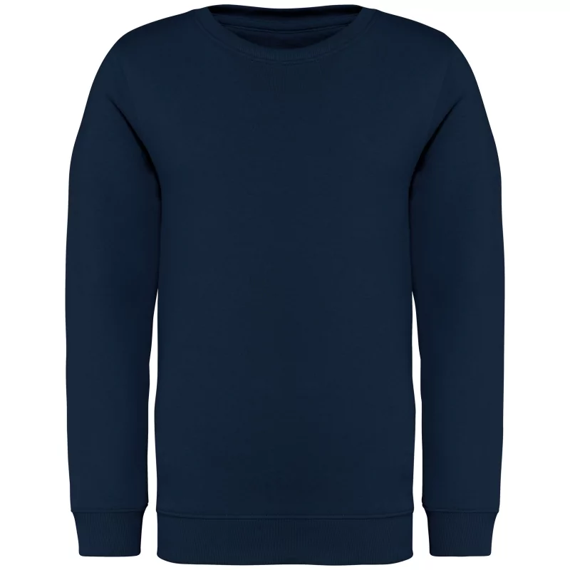 Sweat-shirt écoresponsable à col rond enfant