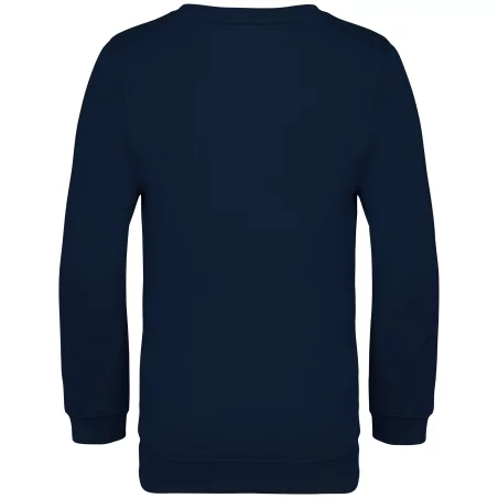 Sweat-shirt écoresponsable à col rond enfant
