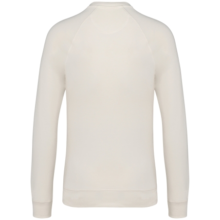 Sweat-shirt écoresponsable à col rond raglan French Terry unisexe