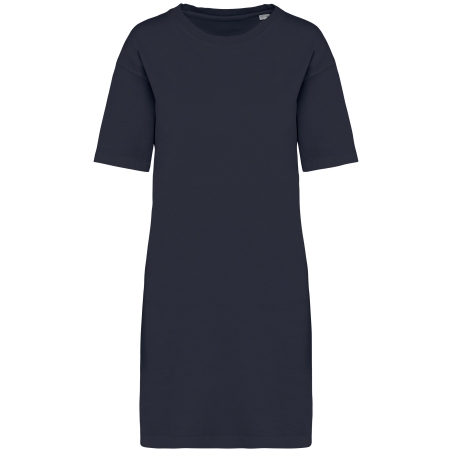 Robe t-shirt écoresponsable délavée femme