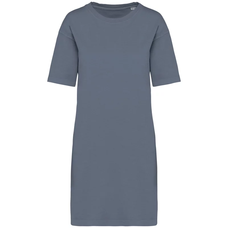 Robe t-shirt écoresponsable délavée femme