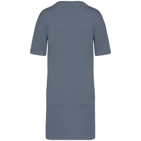 Robe t-shirt écoresponsable délavée femme
