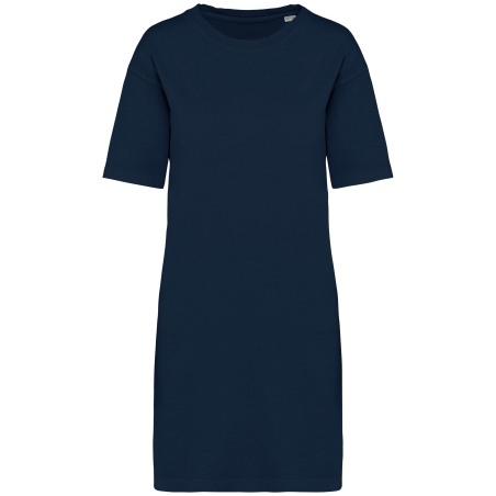 Robe t-shirt écoresponsable délavée femme