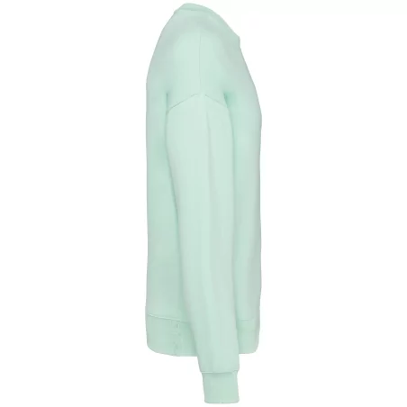 Sweat-shirt écoresponsable à col rond oversize unisexe