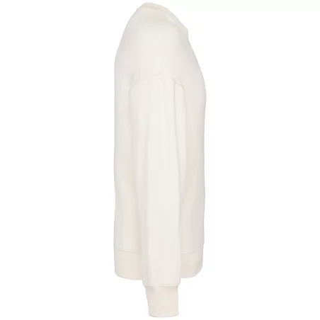 Sweat-shirt écoresponsable à col rond oversize unisexe