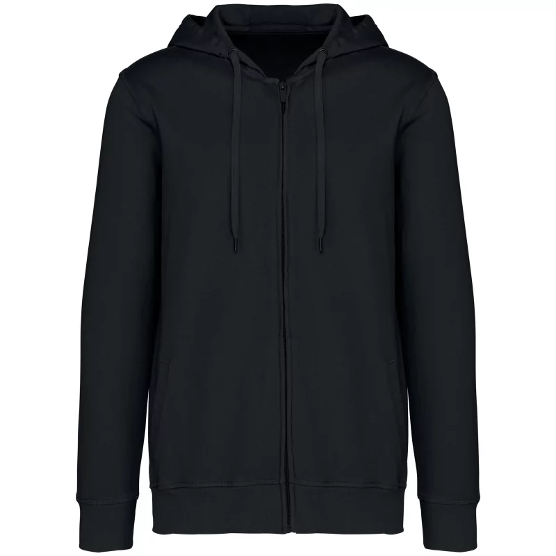 Sweat-shirt écoresponsable zippé à capuche French Terry unisexe