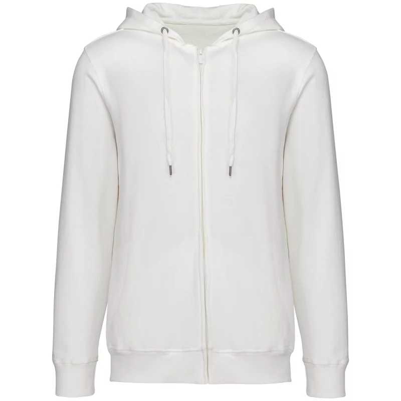Sweat-shirt écoresponsable zippé à capuche French Terry unisexe
