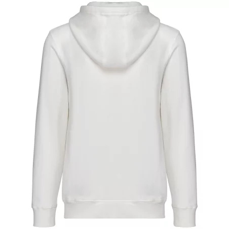 Sweat-shirt écoresponsable zippé à capuche French Terry unisexe