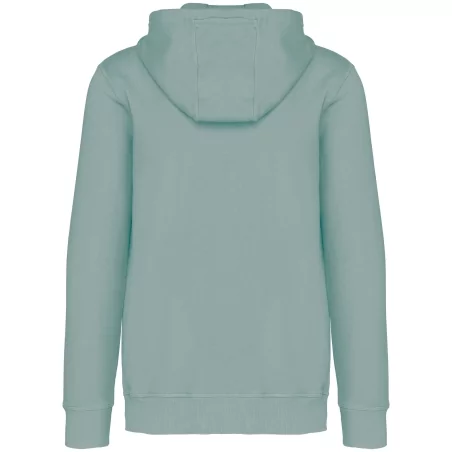 Sweat-shirt écoresponsable zippé à capuche French Terry unisexe