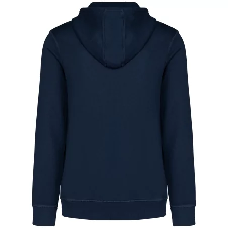 Sweat-shirt écoresponsable zippé à capuche French Terry unisexe