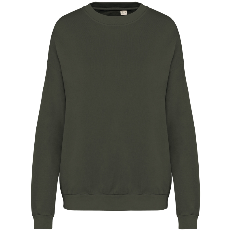 Sweat-shirt écoresponsable oversize French Terry unisexe