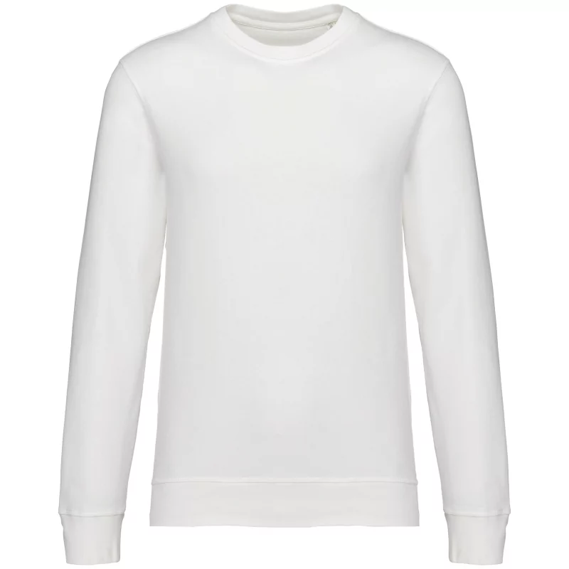 Sweat-shirt écoresponsable à col rond French Terry unisexe