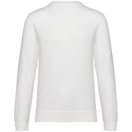 Sweat-shirt écoresponsable à col rond French Terry unisexe