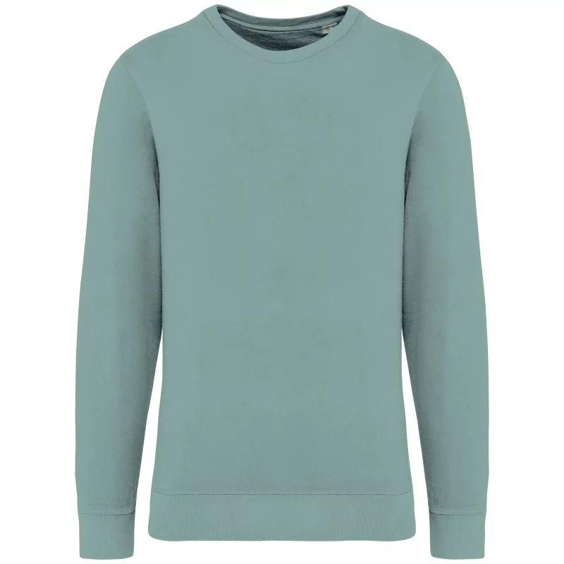 Sweat-shirt écoresponsable à col rond French Terry unisexe