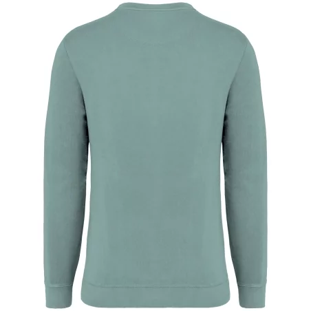 Sweat-shirt écoresponsable à col rond French Terry unisexe