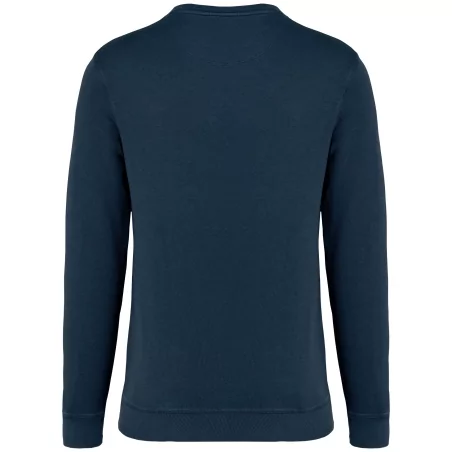 Sweat-shirt écoresponsable à col rond French Terry unisexe