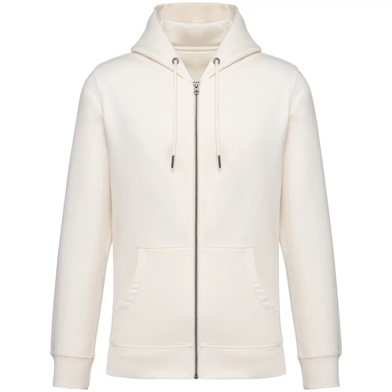 Sweat-shirt écoresponsable zippé à capuche unisexe